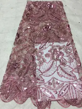 2019 African Lace Fabric Latest Nigerian Wedding Lace Fabric Embroidered Dubai Tulle French Lace Materials With Sequins Beads 
2019 African Lace Fabric Latest Nigerian Wedding Lace Fabric Embroidered Dubai Tulle French Lace Materials With Sequins Beads