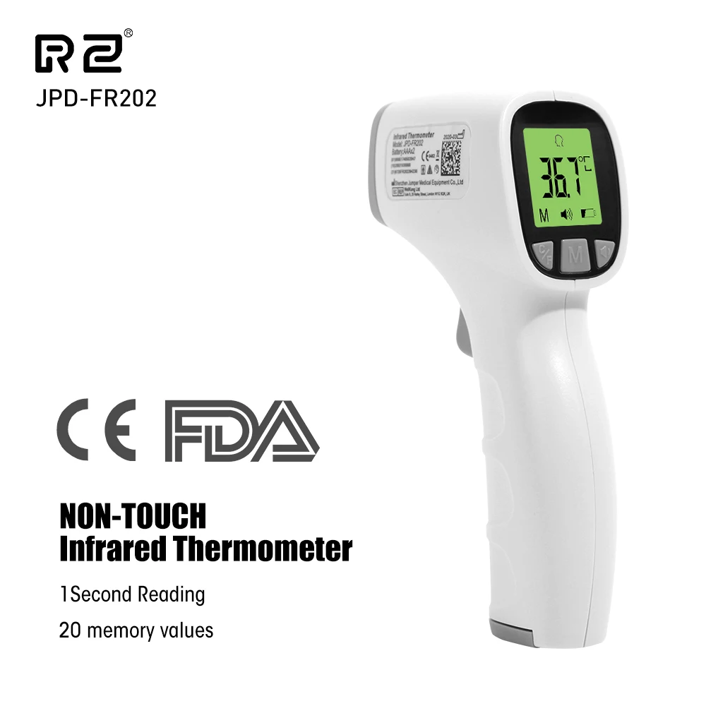 RZ Baby Thermometer Infrared Digital LCD Body Infrared Forehead Ear Non-Contact Gun Adult Body Fever IR Children Thermometer
RZ Baby Thermometer Infrared Digital LCD Body Infrared Forehead Ear Non-Contact Gun Adult Body Fever IR Children Thermometer