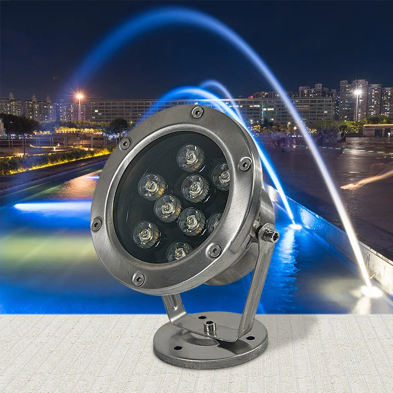 6W 9W 12W 18W 24W IP68 Led Underwater Light RGB Outdoor Waterproof colorful water Spotlight Swimming Pool Light Fountain Light
6W 9W 12W 18W 24W IP68 Led Underwater Light RGB Outdoor Waterproof colorful water Spotlight Swimming Pool Light Fountain Light