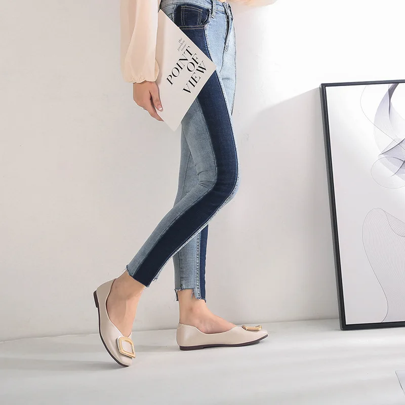 Korean-style Comfortable Square Buckle WOMEN'S Shoes Women's Autumn 2019 New Style Single Shoes chao wen Soft Wind Low-Cut Squar
Korean-style Comfortable Square Buckle WOMEN'S Shoes Women's Autumn 2019 New Style Single Shoes chao wen Soft Wind Low-Cut Squar