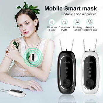 Wearable Air Purifier Necklace Mini Portable Air Freshener Negative Ion Generator Remove Pet Smell New Car Cigarette Smoke Odor
Wearable Air Purifier Necklace Mini Portable Air Freshener Negative Ion Generator Remove Pet Smell New Car Cigarette Smoke Odor