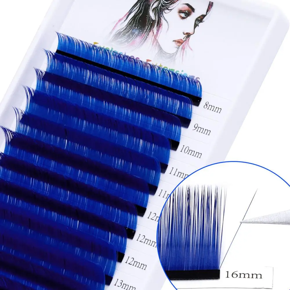 Normal Eyelash Extension For Professionals Colored Faux Mink Lashes 16 Rows Individual Soft Fake Eyelashes for Makeup Supplies
Normal Eyelash Extension For Professionals Colored Faux Mink Lashes 16 Rows Individual Soft Fake Eyelashes for Makeup Supplies