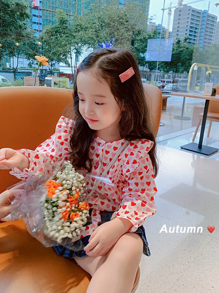 Children Clothing For Girls 2022 Spring New Love Printed Shirt And Denim Pleated Skirt Two-Piece Set Tracksuit Kids Costume Suit
Children Clothing For Girls 2022 Spring New Love Printed Shirt And Denim Pleated Skirt Two-Piece Set Tracksuit Kids Costume Suit