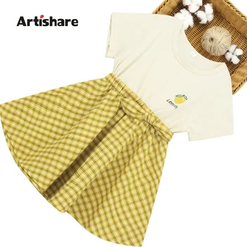 Big Girl Summer Dresses Plaid Pattern Dresses For Girl Casual Party Dress Child Patchwork Kids Costume 6 8 10 12 14 
Big Girl Summer Dresses Plaid Pattern Dresses For Girl Casual Party Dress Child Patchwork Kids Costume 6 8 10 12 14