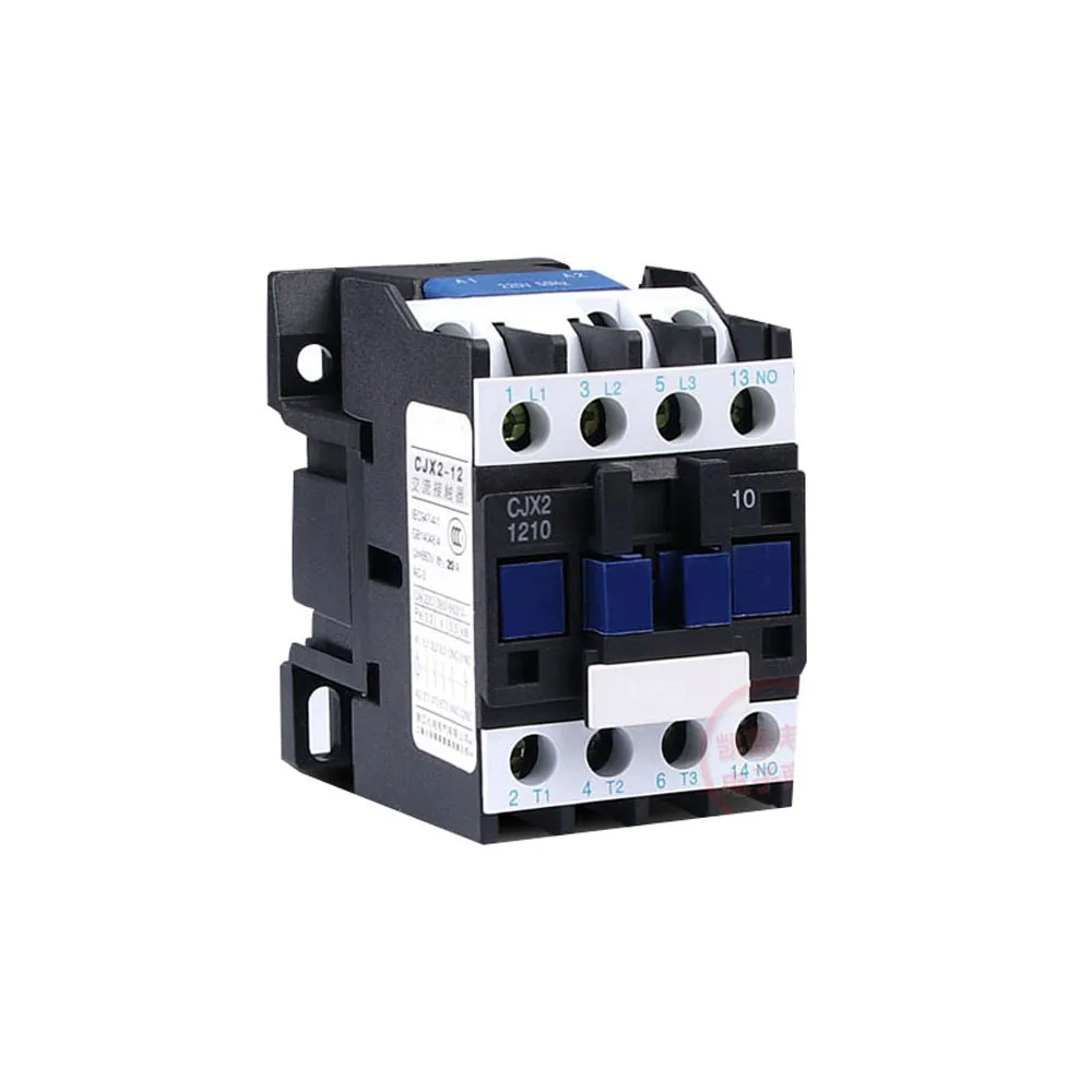 AC Contactor 12A 380V 220V 110V 36V 24V 50/60Hz Din Rail Mounted AC Contactor CJX2-1201 CJX2-1210 LC1-D
AC Contactor 12A 380V 220V 110V 36V 24V 50/60Hz Din Rail Mounted AC Contactor CJX2-1201 CJX2-1210 LC1-D