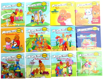 12 Books/set I Can Read Phonics Books My Very First Berenstain Bears English Picture Story Pocket Book for Children
12 Books/set I Can Read Phonics Books My Very First Berenstain Bears English Picture Story Pocket Book for Children