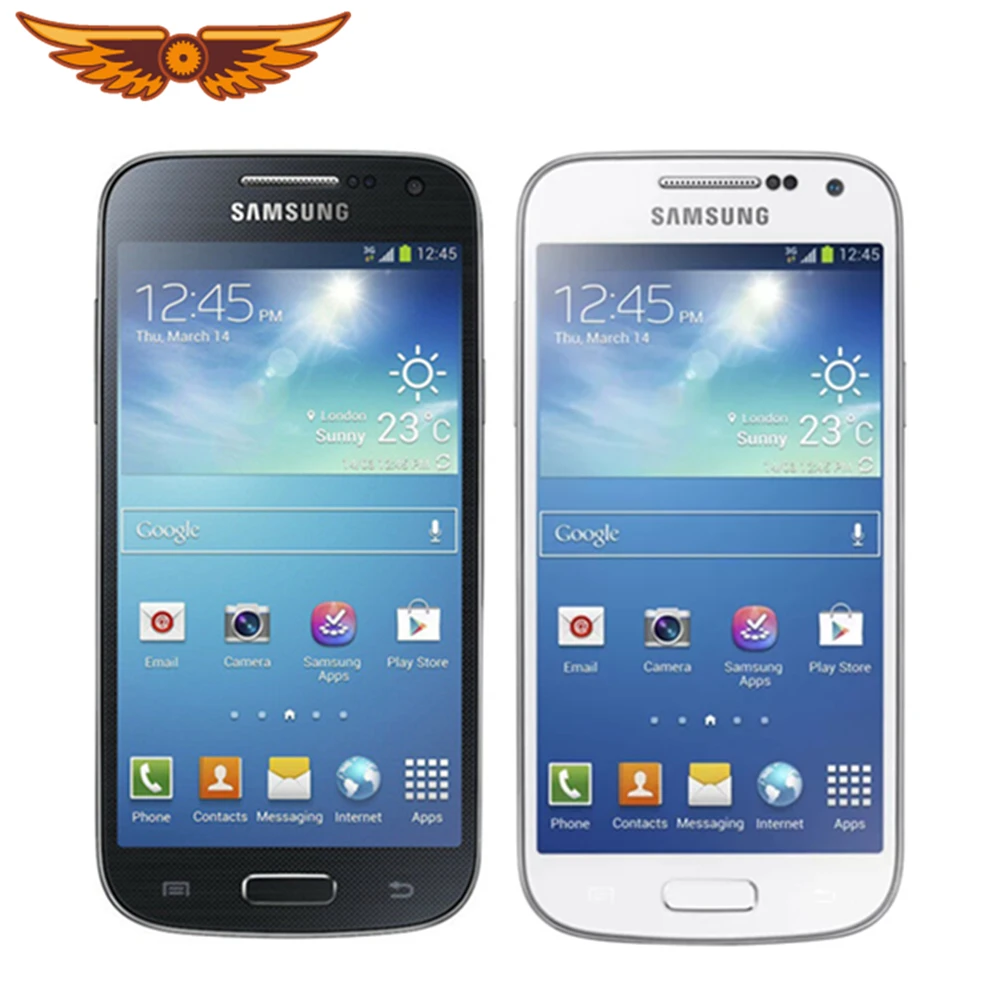 Оригинальный разблокированный сотовый телефон Samsung I9195 Galaxy S4 mini двухъядерный 4 3