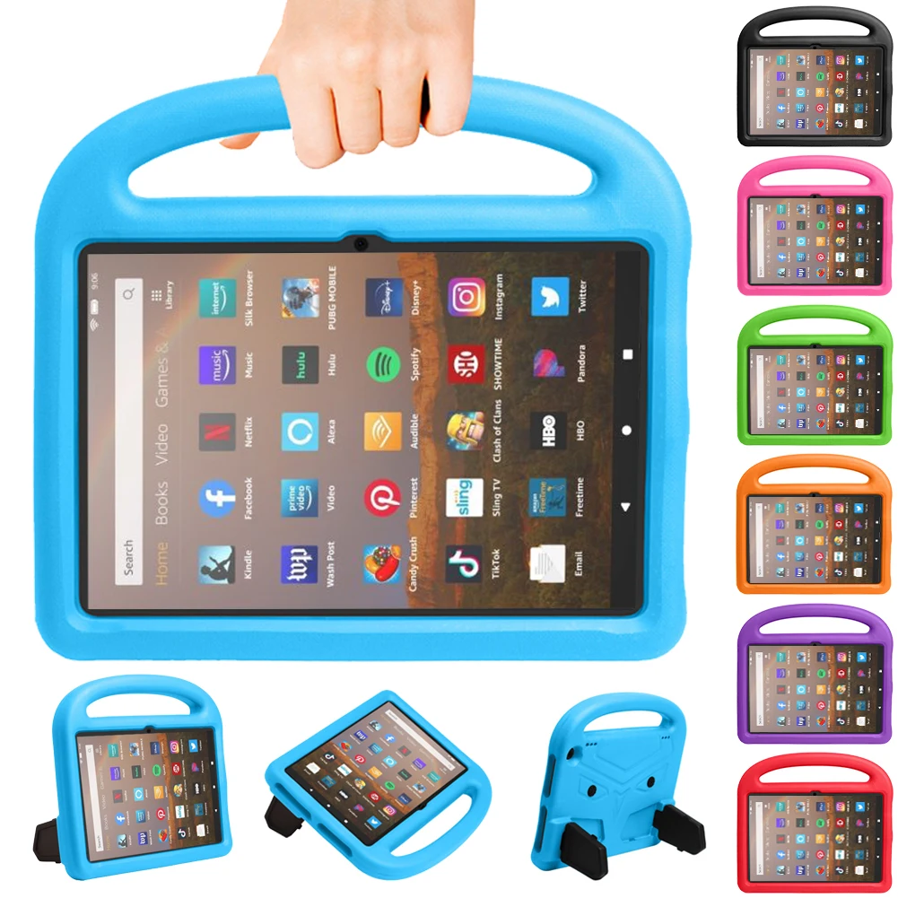 EVA Children Shockproof Case Cover For Amazon Fire HD 8/8 Plus 2020 Lightweight Handle Stand Kids Protective Tablet Shell Cover
EVA Children Shockproof Case Cover For Amazon Fire HD 8/8 Plus 2020 Lightweight Handle Stand Kids Protective Tablet Shell Cover