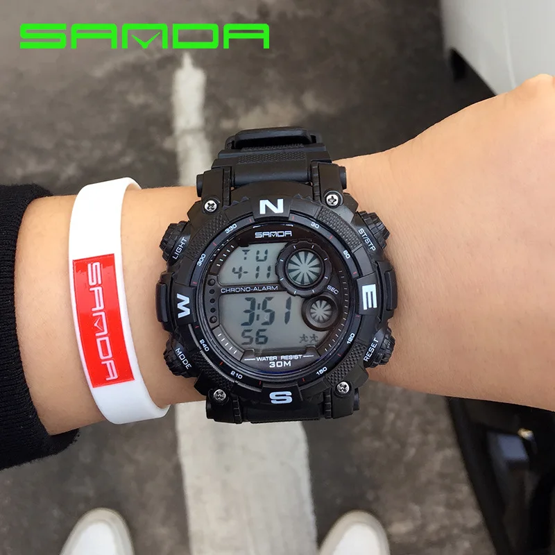 Digital Watch Men Hand Ring Electronic Watch Outdoor Exercise Sport Watch Waterproof Relojes Para Hombre Shock Relogio Masculino
Digital Watch Men Hand Ring Electronic Watch Outdoor Exercise Sport Watch Waterproof Relojes Para Hombre Shock Relogio Masculino