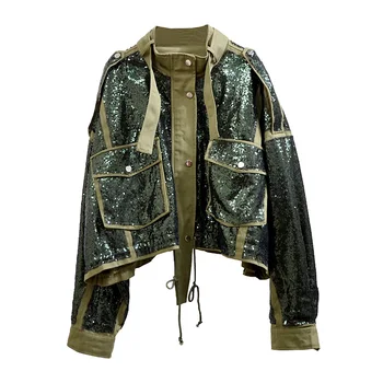 Cool Sequined Jackets BF Fashion Style Ladies Designer Womens Jacket DS Singer 2020 Spring Coat Plus Size Clothing LT623S30
Cool Sequined Jackets BF Fashion Style Ladies Designer Womens Jacket DS Singer 2020 Spring Coat Plus Size Clothing LT623S30