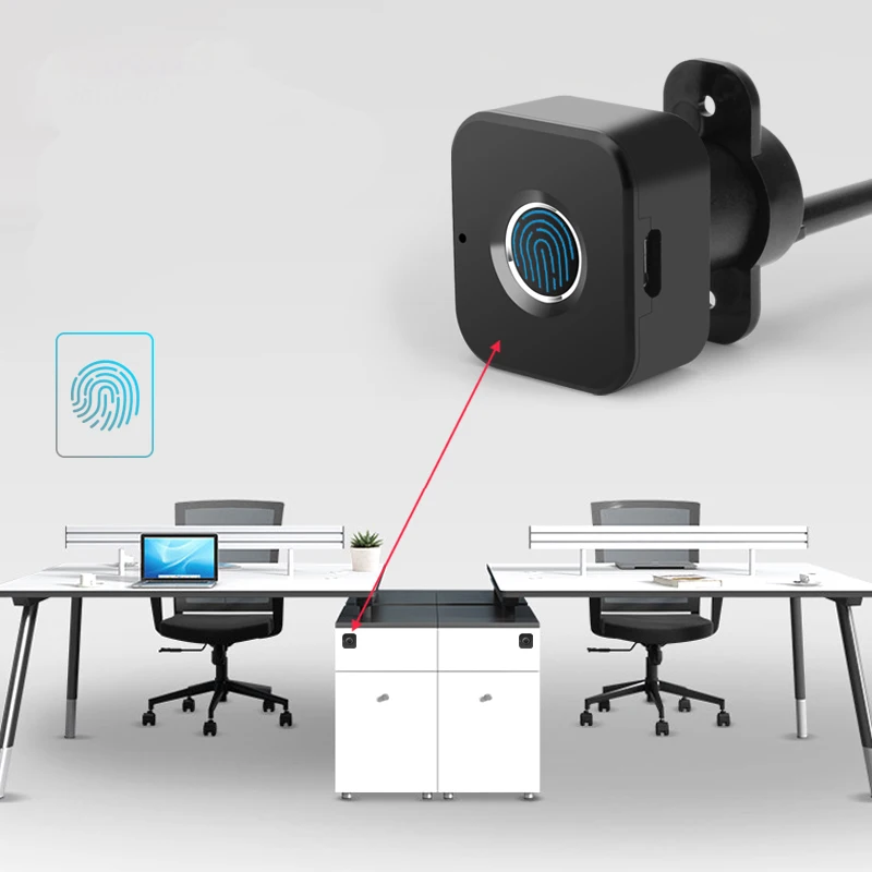 Smart Keyless Fingerprint Cabinet Lock Biometric Electric Lock for Office Drawer File Cabinet
Smart Keyless Fingerprint Cabinet Lock Biometric Electric Lock for Office Drawer File Cabinet