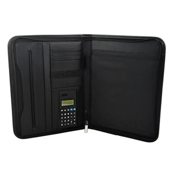 PU Leather Briefcase Business Binder Padfolio Portfolio with Calculator for Businessman or Interview, Interior 10.1 Inch Table S
PU Leather Briefcase Business Binder Padfolio Portfolio with Calculator for Businessman or Interview, Interior 10.1 Inch Table S