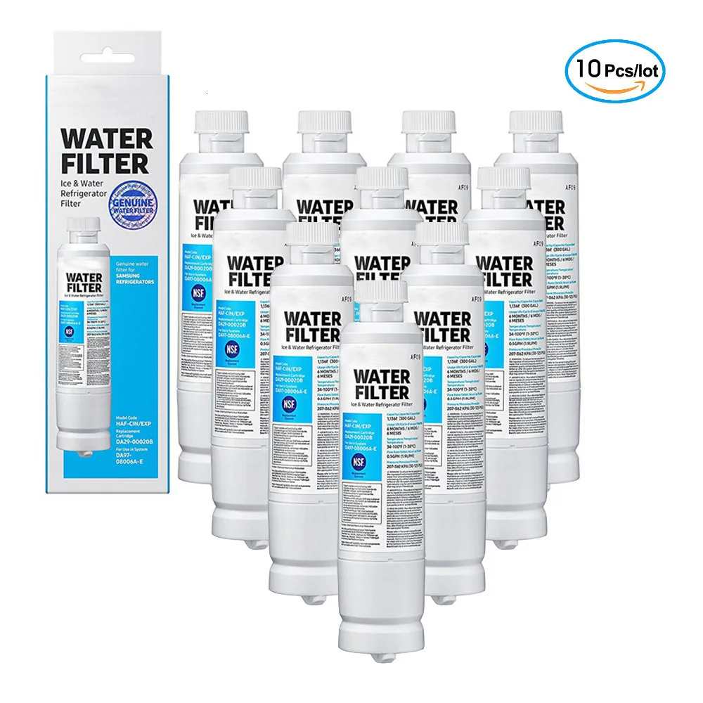 1. Samsung Da29-00020b 10 pieces/Too many new water filters using reverse osmosis software activated carbon filters.
1. Samsung Da29-00020b 10 pieces/Too many new water filters using reverse osmosis software activated carbon filters.