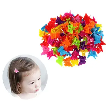 100Pcs/Pack Women Girls 2cm Assorted Bright Candy Colored Butterfly Hair Clips Mini Plastic Hairpins Styling Claw Jaw Barrette
100Pcs/Pack Women Girls 2cm Assorted Bright Candy Colored Butterfly Hair Clips Mini Plastic Hairpins Styling Claw Jaw Barrette