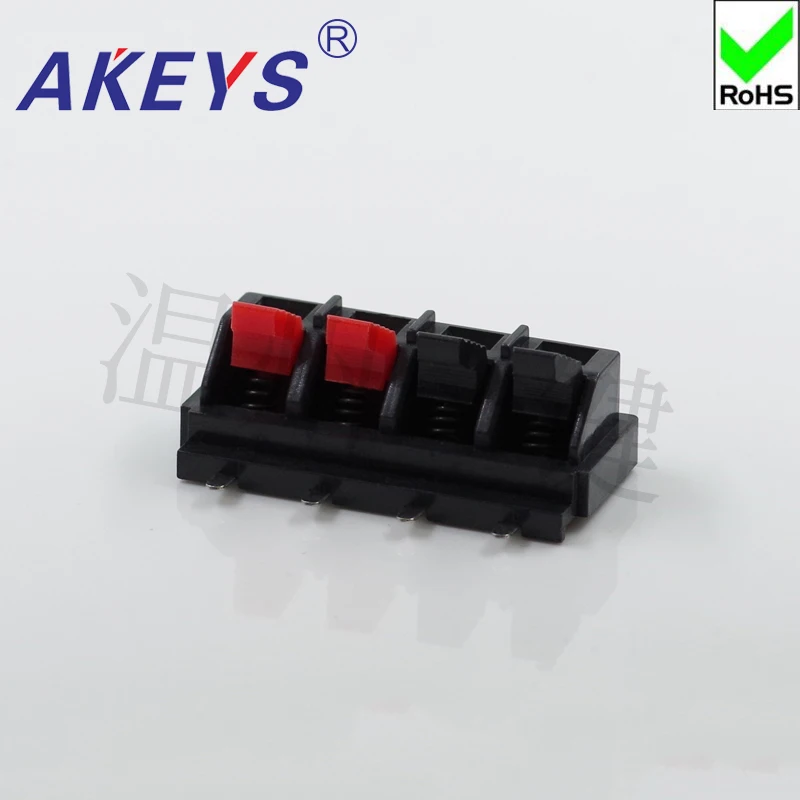 4 PCS Connection Clip 4-bit high-quality audio wiring Clip Fast aging test clip WP4-18 square outer terminal seat without ear
4 PCS Connection Clip 4-bit high-quality audio wiring Clip Fast aging test clip WP4-18 square outer terminal seat without ear