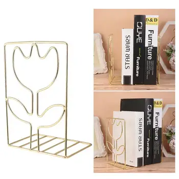2Pcs Iron Bookend Art Book Rack Desk Organiser Desktop Bookshelf Ornaments Display Easel for Office Study Room 
2Pcs Iron Bookend Art Book Rack Desk Organiser Desktop Bookshelf Ornaments Display Easel for Office Study Room