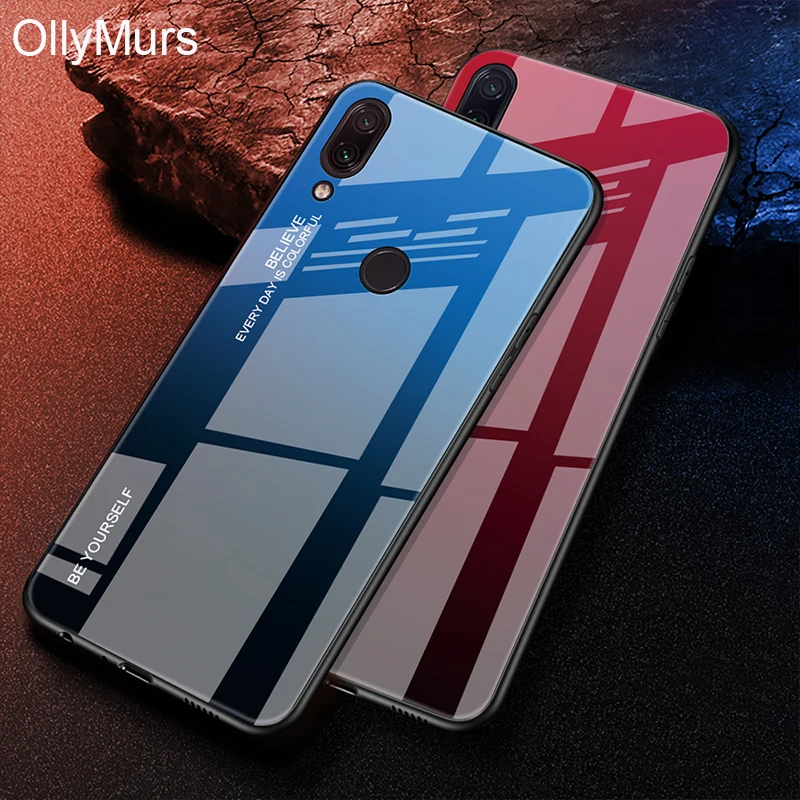 Gradient Tempered Glass Case For Xiaomi Redmi Note 6 Pro Cover For Redmi Note 5 6A 5 Plus Go Case Phone Hard Back Soft Silicone
Gradient Tempered Glass Case For Xiaomi Redmi Note 6 Pro Cover For Redmi Note 5 6A 5 Plus Go Case Phone Hard Back Soft Silicone