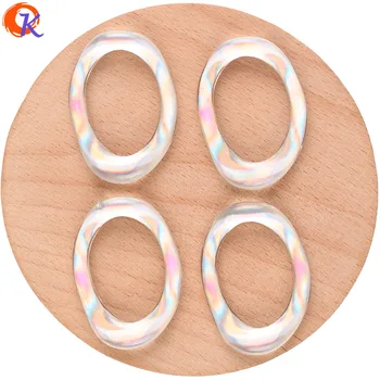 Cordial Design 28*40MM 30Pcs Jewelry Accessories/Hand Made/Rainbow Effect/Irregular Loop Shape/Resin Earrings Making/DIY Charms
Cordial Design 28*40MM 30Pcs Jewelry Accessories/Hand Made/Rainbow Effect/Irregular Loop Shape/Resin Earrings Making/DIY Charms