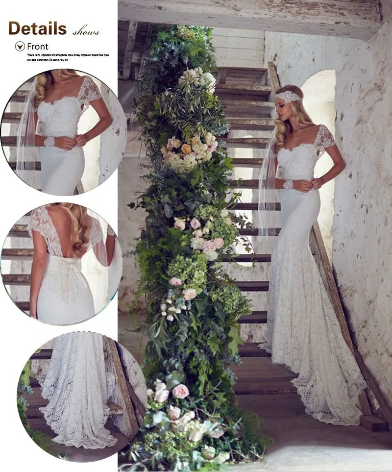 MANSA Vestido De Noiva Vintage Lace Mermaid Wedding Dress 2019 Sexy Sweetheart Trumpet Wedding Dresses With Sleeves Bridal Gown 
MANSA Vestido De Noiva Vintage Lace Mermaid Wedding Dress 2019 Sexy Sweetheart Trumpet Wedding Dresses With Sleeves Bridal Gown