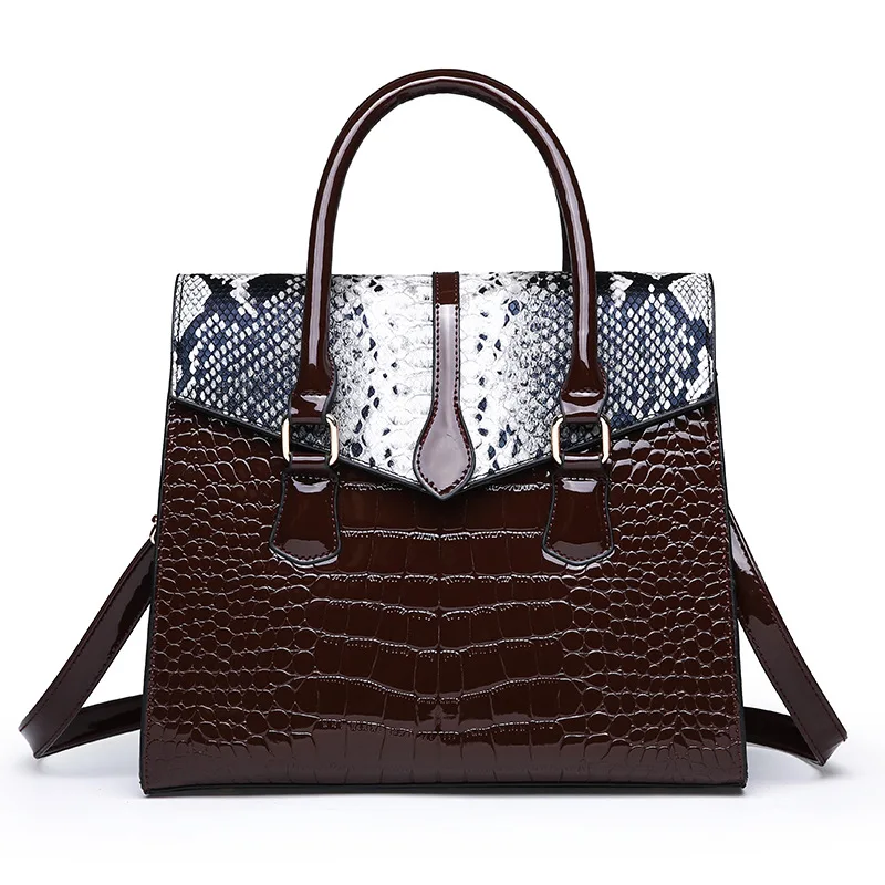 2019 New Style Crocodile Pattern PU Shoulder Bag Handbag Classic And Casual Fashion Simple Glorious Retro Elegant WOMEN'S Bag
2019 New Style Crocodile Pattern PU Shoulder Bag Handbag Classic And Casual Fashion Simple Glorious Retro Elegant WOMEN'S Bag