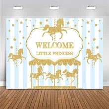 Mocsicka Welcome Little Princess Baby Shower Backdrop Photography Gold Glitter Carousel Star Birthday Photo Background Photocall
Mocsicka Welcome Little Princess Baby Shower Backdrop Photography Gold Glitter Carousel Star Birthday Photo Background Photocall