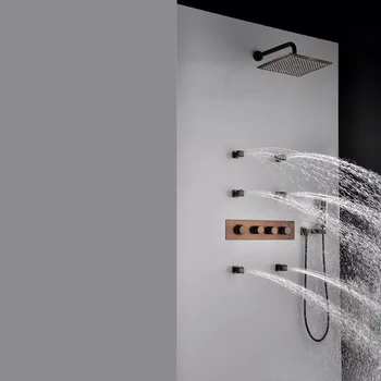 Benefit Margin Full Copper Dark Constant Temperature Sprinkle Head Shower Shower Suit Faucet
Benefit Margin Full Copper Dark Constant Temperature Sprinkle Head Shower Shower Suit Faucet