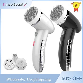 Electric Facial Cleansing Brush Silicone Face Cleaner Acne Pore Deep Cleaning Face Massager IPX7 Waterproof Face Brush
Electric Facial Cleansing Brush Silicone Face Cleaner Acne Pore Deep Cleaning Face Massager IPX7 Waterproof Face Brush