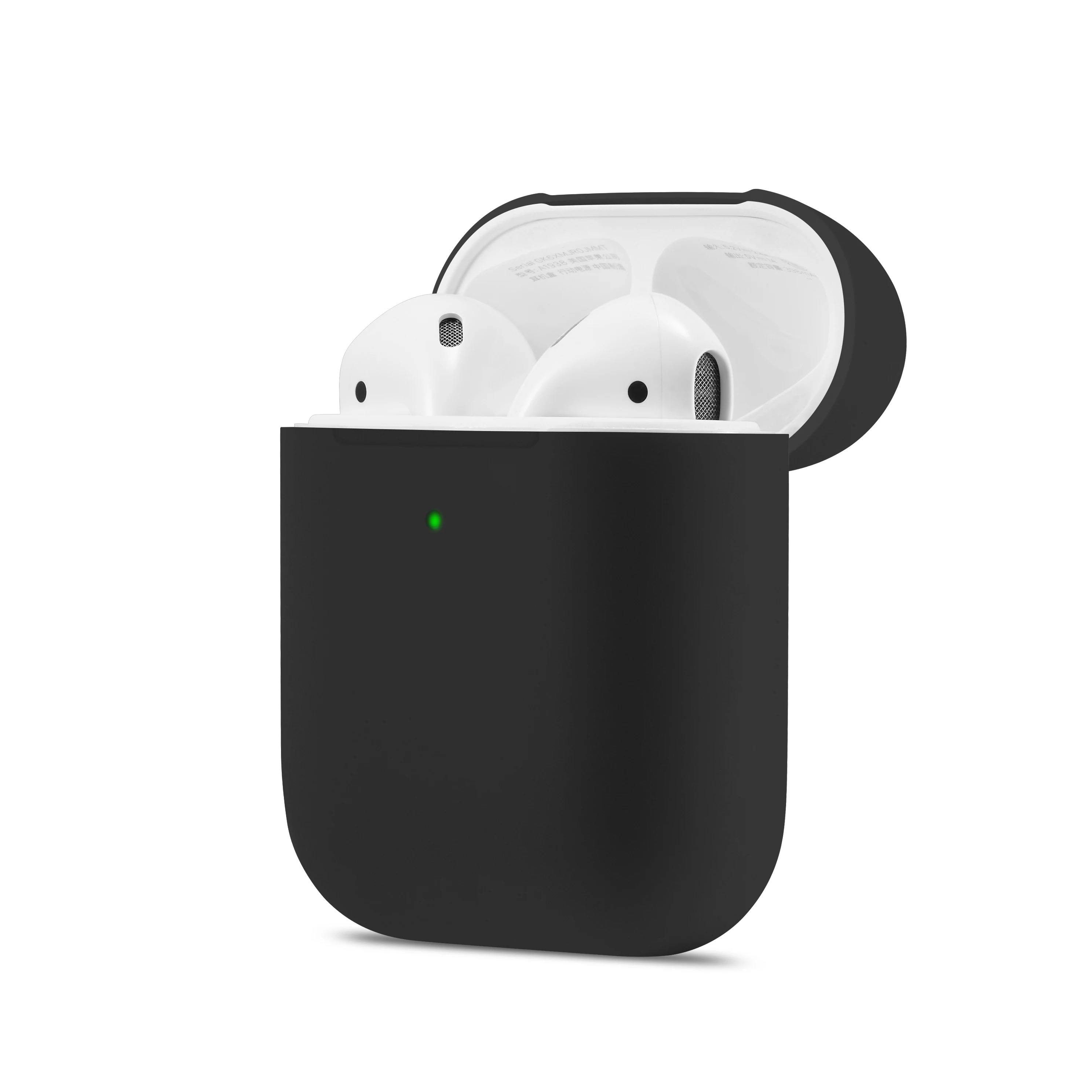 Мягкий резиновый чехол для AirPods 2 Силиконовый противоударный против царапин