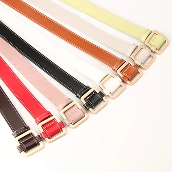 Female Japanese Square Buckle Waist Belt Elegant Simple Wild Student Retro Jean Belt Solid Color Slim Lady Decorative Waistband
Female Japanese Square Buckle Waist Belt Elegant Simple Wild Student Retro Jean Belt Solid Color Slim Lady Decorative Waistband