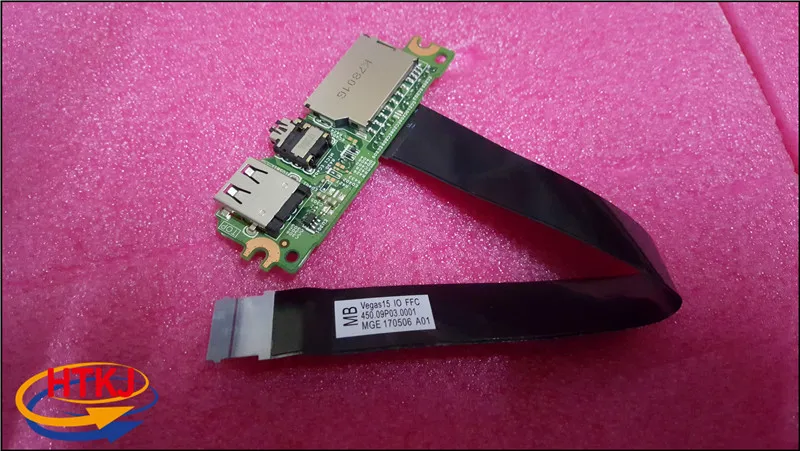 Original FOR Dell Inspiron 15-3567 USB Audio Card Reader Board W/ Cable Wvyy9 0wvyy9 fully tested | Компьютеры и офис