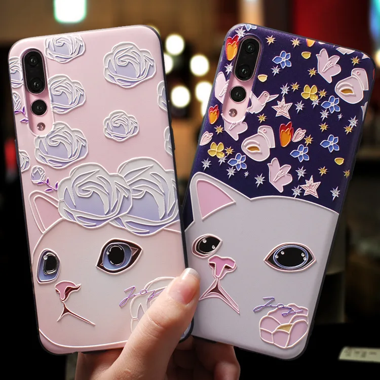 Silicone 3D Emboss Soft Case for Huawei Nova 5 Pro 5i P30 P20 P10 Honor V10 V9 9 Lite Mate 20 X Nova 3i Nova 2 Plus Phone Cover
Silicone 3D Emboss Soft Case for Huawei Nova 5 Pro 5i P30 P20 P10 Honor V10 V9 9 Lite Mate 20 X Nova 3i Nova 2 Plus Phone Cover