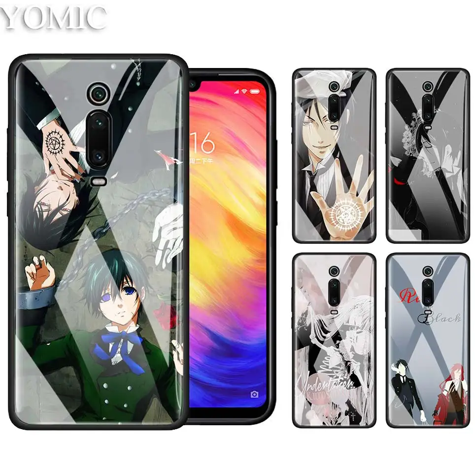 Tempered Glass Case for Xiaomi Redmi 7 Note 7Pro 6 K20 Pro Mi CC9 CC9E A3 Lite Bolsa Phone Cover Coque Anime Black Butler Casos
Tempered Glass Case for Xiaomi Redmi 7 Note 7Pro 6 K20 Pro Mi CC9 CC9E A3 Lite Bolsa Phone Cover Coque Anime Black Butler Casos