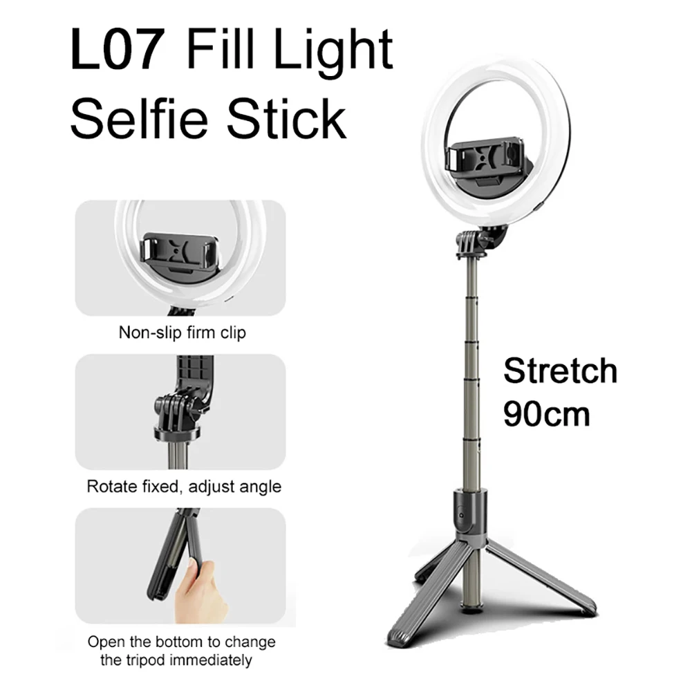 Photography Selfie Stick Ring Light 5 inches LED Makeup Ring Lamp With Phone Holder USB Plug For Live Stream Youtube Video
Photography Selfie Stick Ring Light 5 inches LED Makeup Ring Lamp With Phone Holder USB Plug For Live Stream Youtube Video