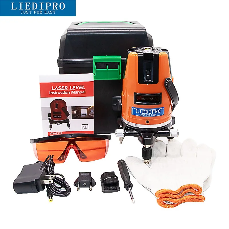 Laser Level Lithium Battery Self-Leveling Horizontal Vertical Cross Line Laser Auto Self Leveling Indoor Outdoor Use Receiver
Laser Level Lithium Battery Self-Leveling Horizontal Vertical Cross Line Laser Auto Self Leveling Indoor Outdoor Use Receiver