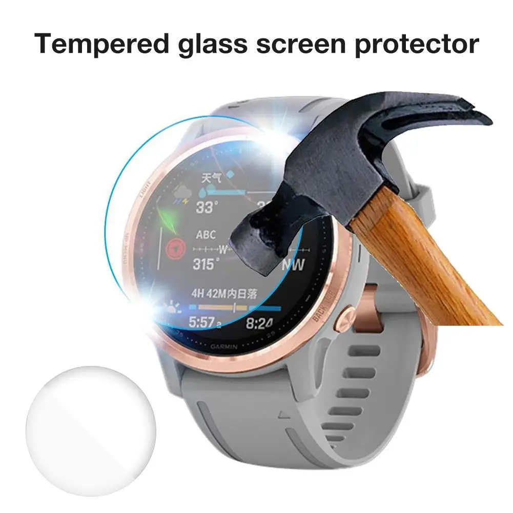 Tempered Glass Film Protective Films for Garmin Fenix 6X Pro/Fenix 6S Pro Smart Watch Cover Accessories
Tempered Glass Film Protective Films for Garmin Fenix 6X Pro/Fenix 6S Pro Smart Watch Cover Accessories