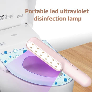 LED Ultraviolet Disinfection Lamp Type-C Rechargeable Handheld LED UV Germicidal Disinfection Protection Sterilizer Light
LED Ultraviolet Disinfection Lamp Type-C Rechargeable Handheld LED UV Germicidal Disinfection Protection Sterilizer Light