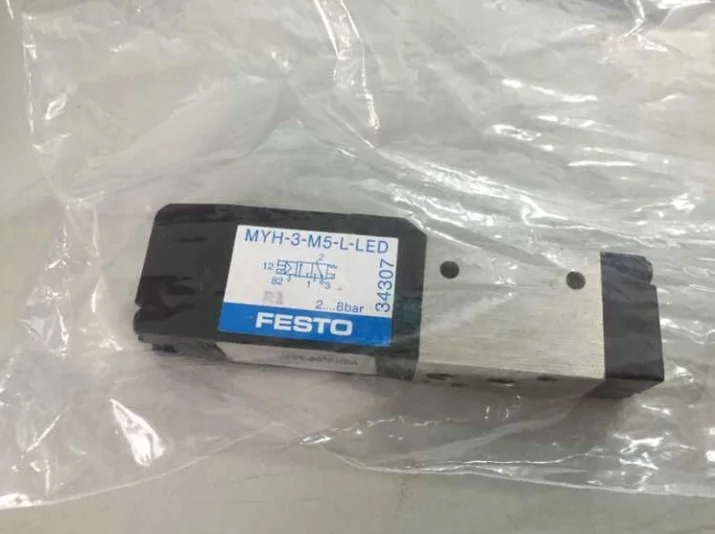 1PC New Festo MYH-3-M5-L-LED 34307 Solenoid Valve | Безопасность и защита