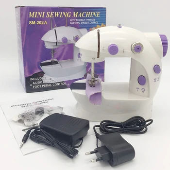 Mini Electric Sewing Machine with Pedal & Thread Cutter, Light, Speed Adjustmet 100-240V Automatic Winding Home Sewing Machine
Mini Electric Sewing Machine with Pedal & Thread Cutter, Light, Speed Adjustmet 100-240V Automatic Winding Home Sewing Machine