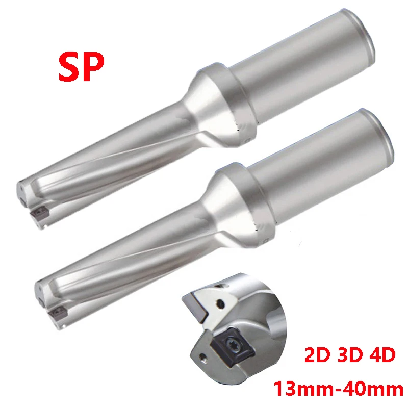 High Quality SP 2D 3D 4D U drill 13mm 40mm Indexable Drill Bit CNC Metal Drilling 14mm 20mm 25mm Precision standard power Drill
High Quality SP 2D 3D 4D U drill 13mm 40mm Indexable Drill Bit CNC Metal Drilling 14mm 20mm 25mm Precision standard power Drill