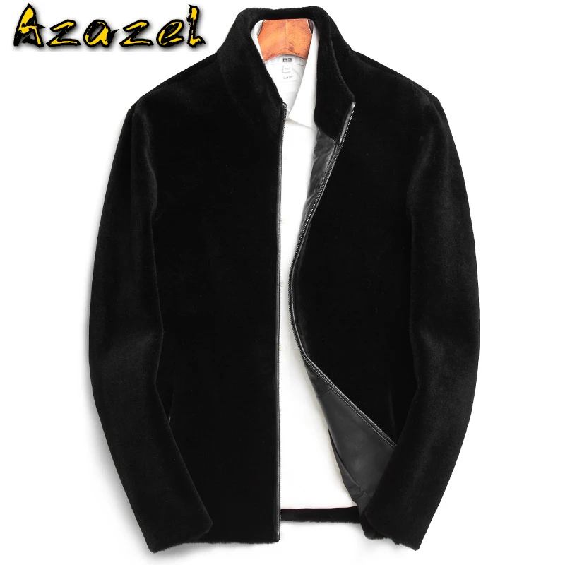 Azazel 2020 New Men Fur Coat Real Sheep Shearing Wool Coat Man Jacket Autumn Winter Plus Size Genuine Leather Jackets KJ823
Azazel 2020 New Men Fur Coat Real Sheep Shearing Wool Coat Man Jacket Autumn Winter Plus Size Genuine Leather Jackets KJ823