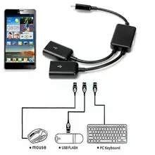 Micro 2 In1 Otg Usb Port Game Mouse Keyboard Adapter Cable For Android Tablet For Tab 4,3,2 Note 4 S5 For Ne Z3f5
Micro 2 In1 Otg Usb Port Game Mouse Keyboard Adapter Cable For Android Tablet For Tab 4,3,2 Note 4 S5 For Ne Z3f5
