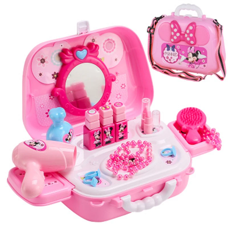 Фото Диснеевская Принцесса игрушки для девочек Замороженные макияж набор игрушек