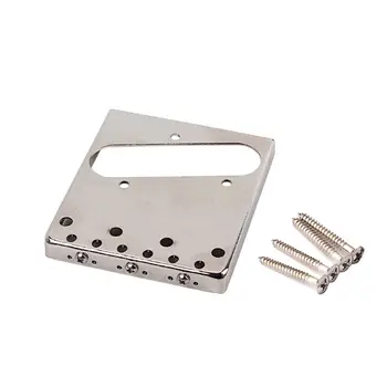 Vintage Style Fixed Tele Electric Guitar Bridge with Brass Saddles for TL Guitar
Vintage Style Fixed Tele Electric Guitar Bridge with Brass Saddles for TL Guitar