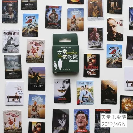 46 pcs/lot Classic Movie Decorative Stickers Bullet Journal Adhesive Sticker DIY Label Diary Scrapbooking Stationery Stickers
46 pcs/lot Classic Movie Decorative Stickers Bullet Journal Adhesive Sticker DIY Label Diary Scrapbooking Stationery Stickers