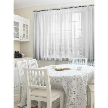 Kitchen tulle 145x160cm-2pcs, white, chiffon, pe 100% 5129448
Kitchen tulle 145x160cm-2pcs, white, chiffon, pe 100% 5129448
