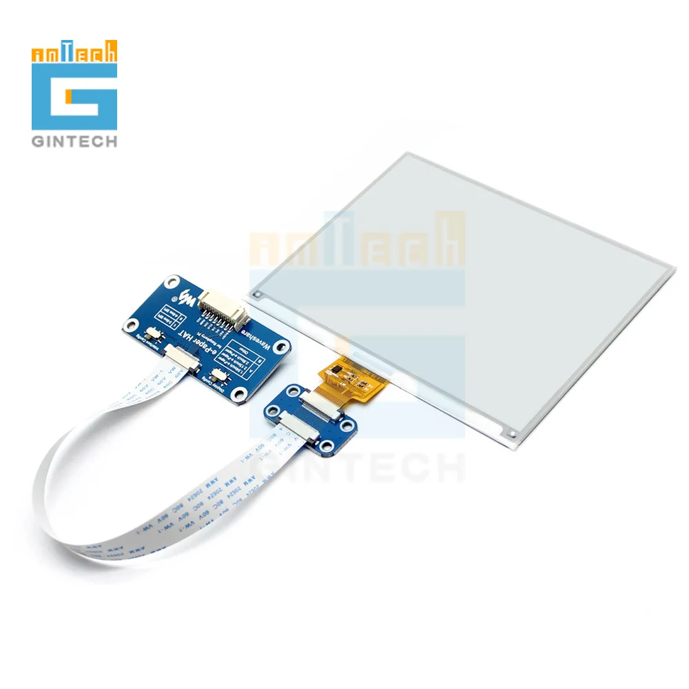 

5.83inch E-Ink display HAT for Raspberry Pi/Jetson Nano/Arduino/Nucleo, 600x448 SPI interface 5.83inch e-Paper HAT