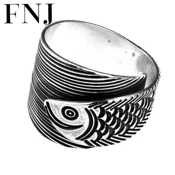 FNJ 990 Silver Rings Fish Animal Big Adjustable Size Open Trendy Popular Pure Silver Ring for Men Jewelry 
FNJ 990 Silver Rings Fish Animal Big Adjustable Size Open Trendy Popular Pure Silver Ring for Men Jewelry