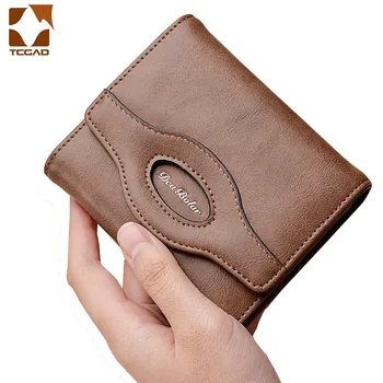 Purse for men Crazy horse Leather Vintage Wallet Short Slim Men Purse Money Bag Three Fold Men's Wallet Portefeuille Homme 2020
Purse for men Crazy horse Leather Vintage Wallet Short Slim Men Purse Money Bag Three Fold Men's Wallet Portefeuille Homme 2020