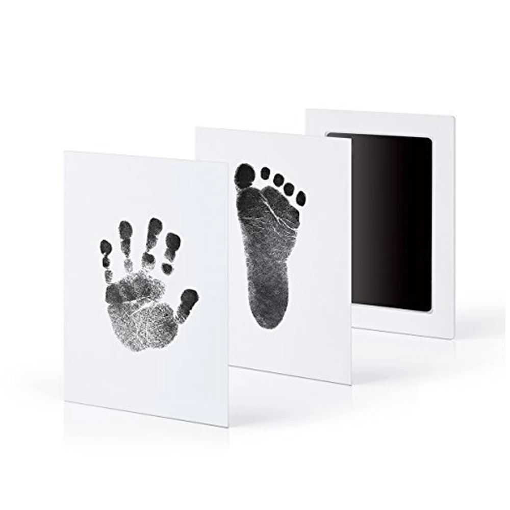 Cute Safe Non-toxic Baby Inkless Handprint Footprint Kit Hand and Foot Prints for 0-6 months Newborn Gift Decoration
Cute Safe Non-toxic Baby Inkless Handprint Footprint Kit Hand and Foot Prints for 0-6 months Newborn Gift Decoration