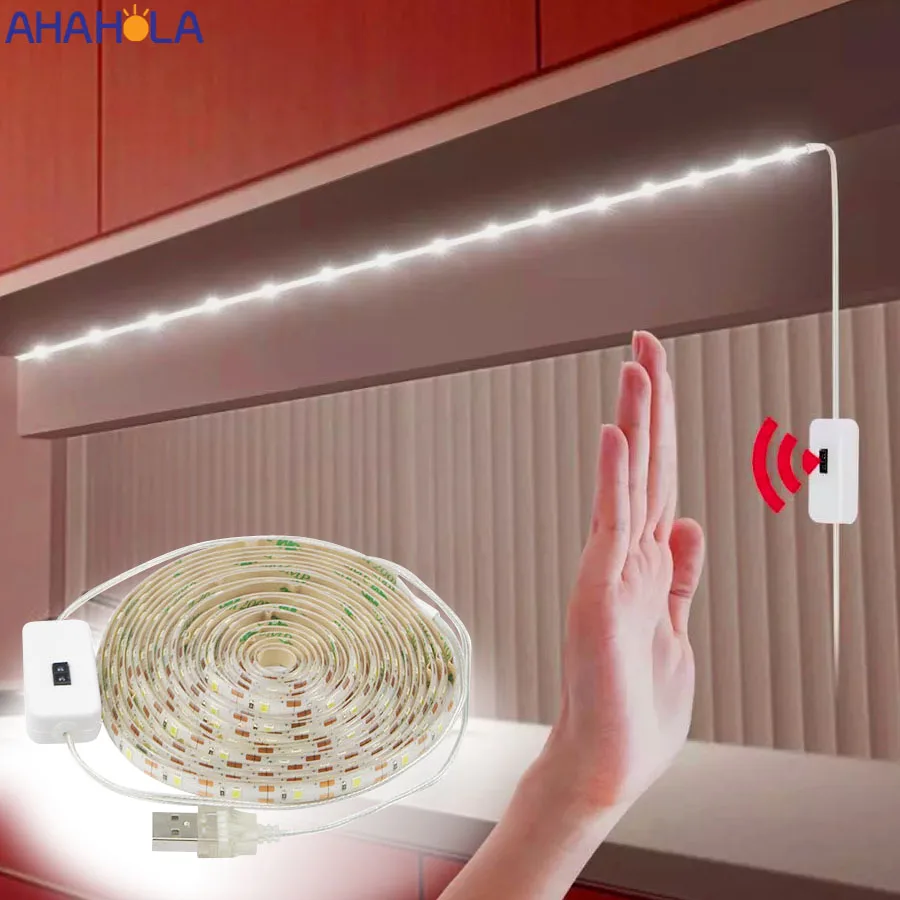 Hand Move Under Cabinet Led Lights for Decoration Wardrobe Closet 5v USB Led Strip Waterproof Night Led Kitchen Closet Light
Hand Move Under Cabinet Led Lights for Decoration Wardrobe Closet 5v USB Led Strip Waterproof Night Led Kitchen Closet Light